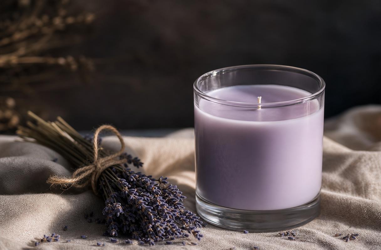 Lavender Aromatherapy Tumbler. Floral scent, intermediate build.