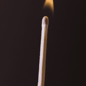 Toothpick candle wick